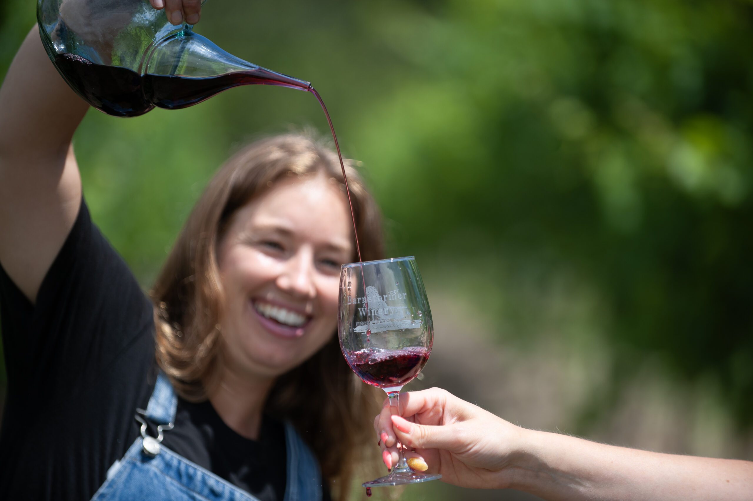 Vineyard tour & tasting amongst the vines with our winemaker.